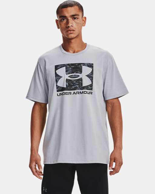 Men's UA ABC Camo Boxed Logo Short Sleeve